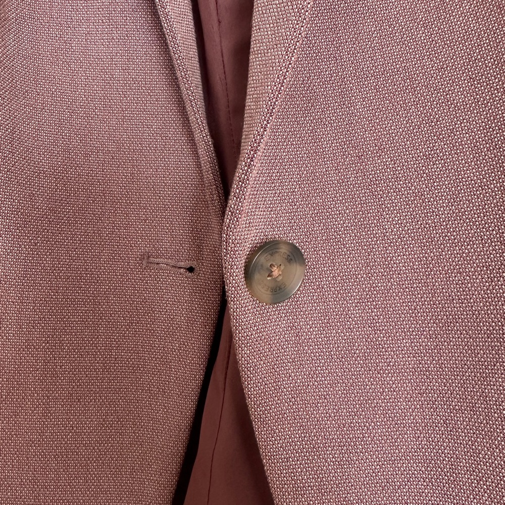 Express Women's Dusty Rose Blazer 10 - Picture 3 of 7